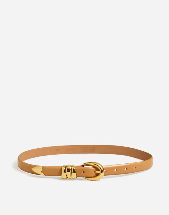 Triple Metal Keeper Belt | Madewell | Madewell