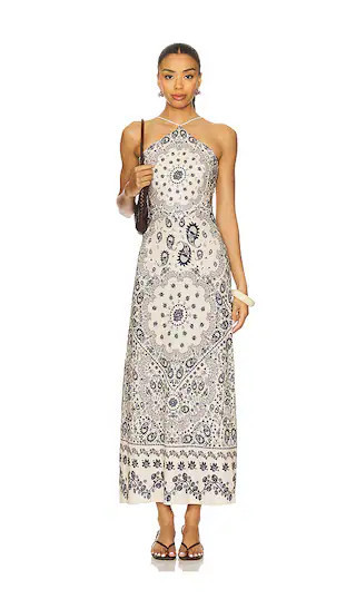 Agua Bendita Indira Atma Dress in Navy,Neutral. - size M | Revolve Clothing (Global)