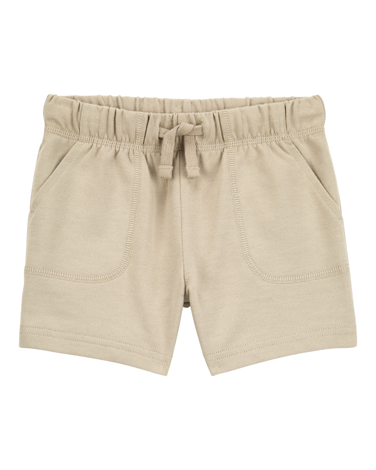 Baby Boy Pull-On French Terry Shorts - Khaki - Carter's | Carter's | Carter's Inc