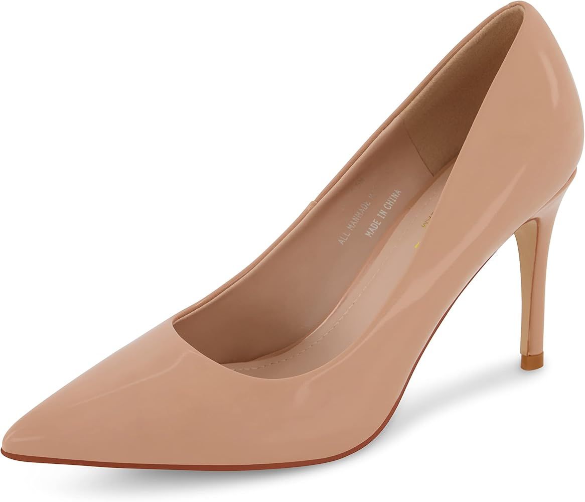 CUSHIONAIRE Women's Lola Dress Pump with +Comfort, Wide Widths Available | Amazon (US)