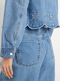 Jean Eyelet Jacket | Old Navy | Old Navy (US)