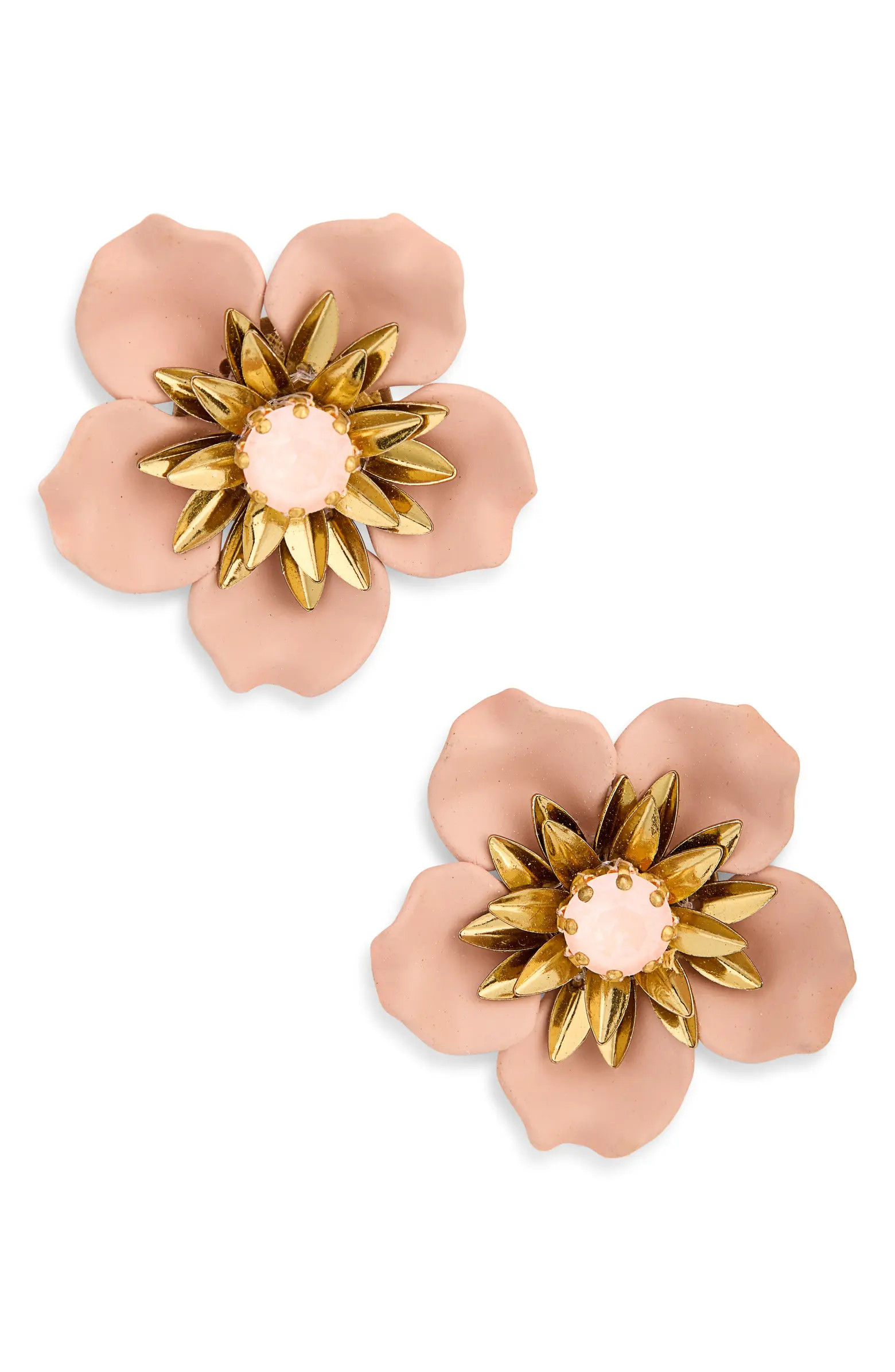 Aurelien Beaded Flower Earrings | Nordstrom