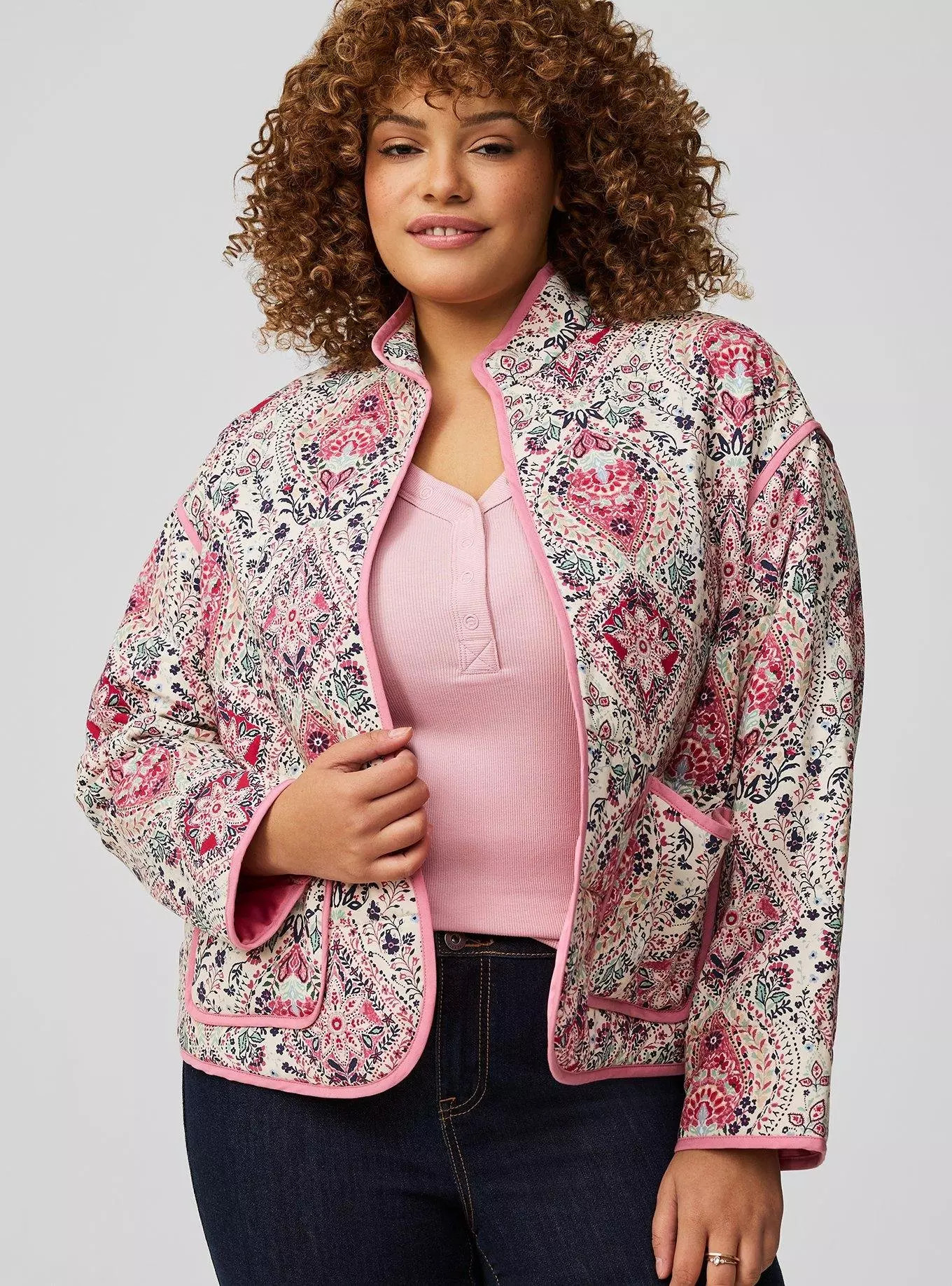 Challis Quilted Jacket | Torrid (US & Canada)