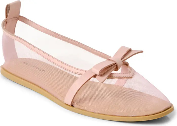 Free People Mania Mesh Bow Flat (Women) | Nordstrom | Nordstrom