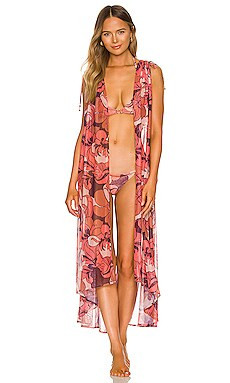 BOAMAR Athena Kimono in Arabesque Flowers from Revolve.com | Revolve Clothing (Global)
