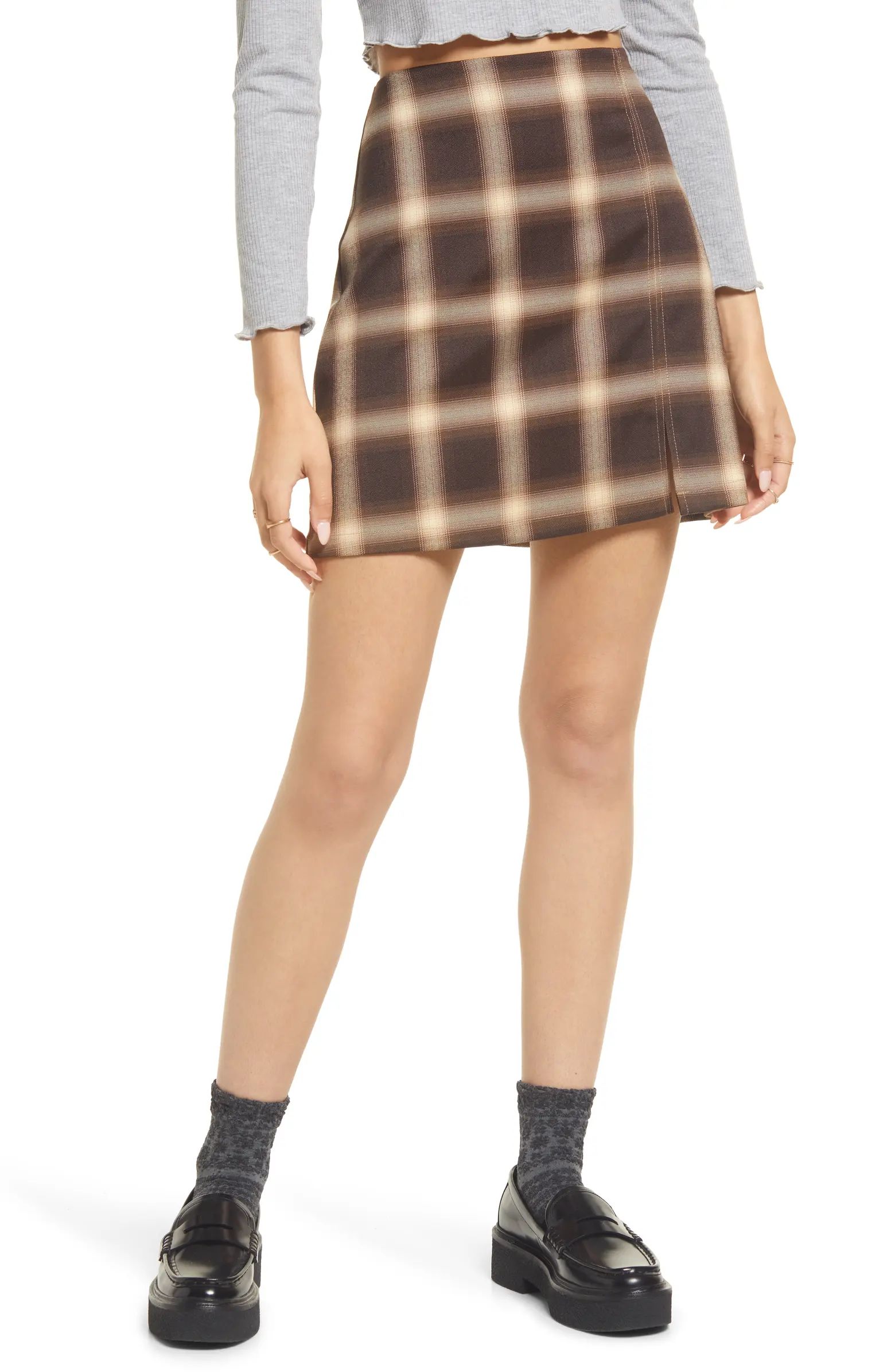 Plaid Miniskirt | Nordstrom