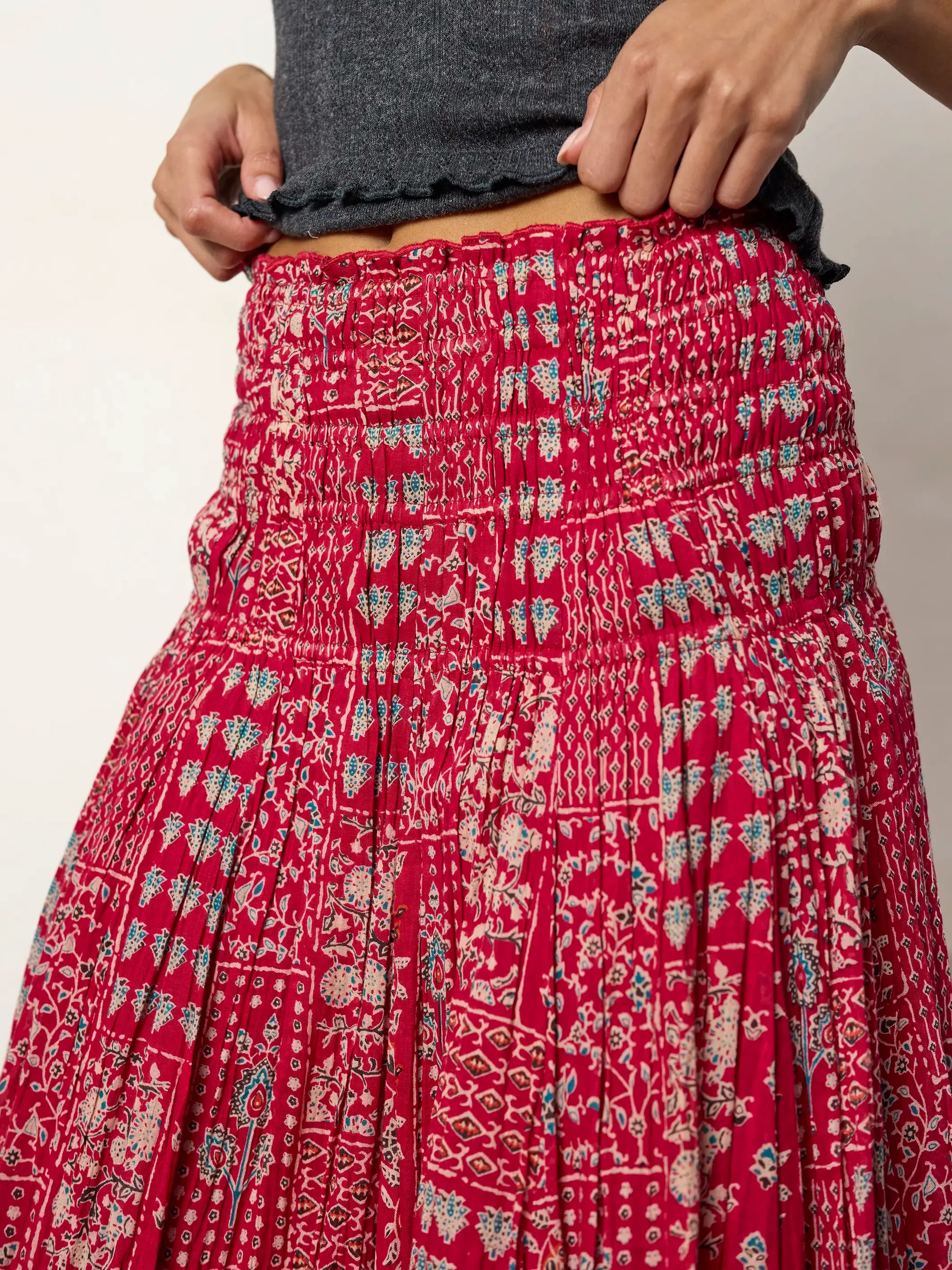 Laurel Convertible Cotton Maxi Skirt | Natural Life