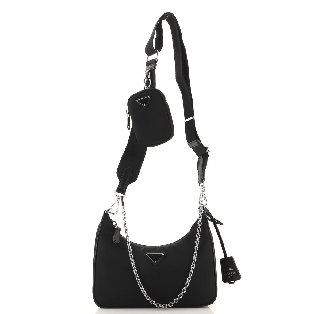 Re-Edition 2005 Shoulder Bag Tessuto Small | Rebag