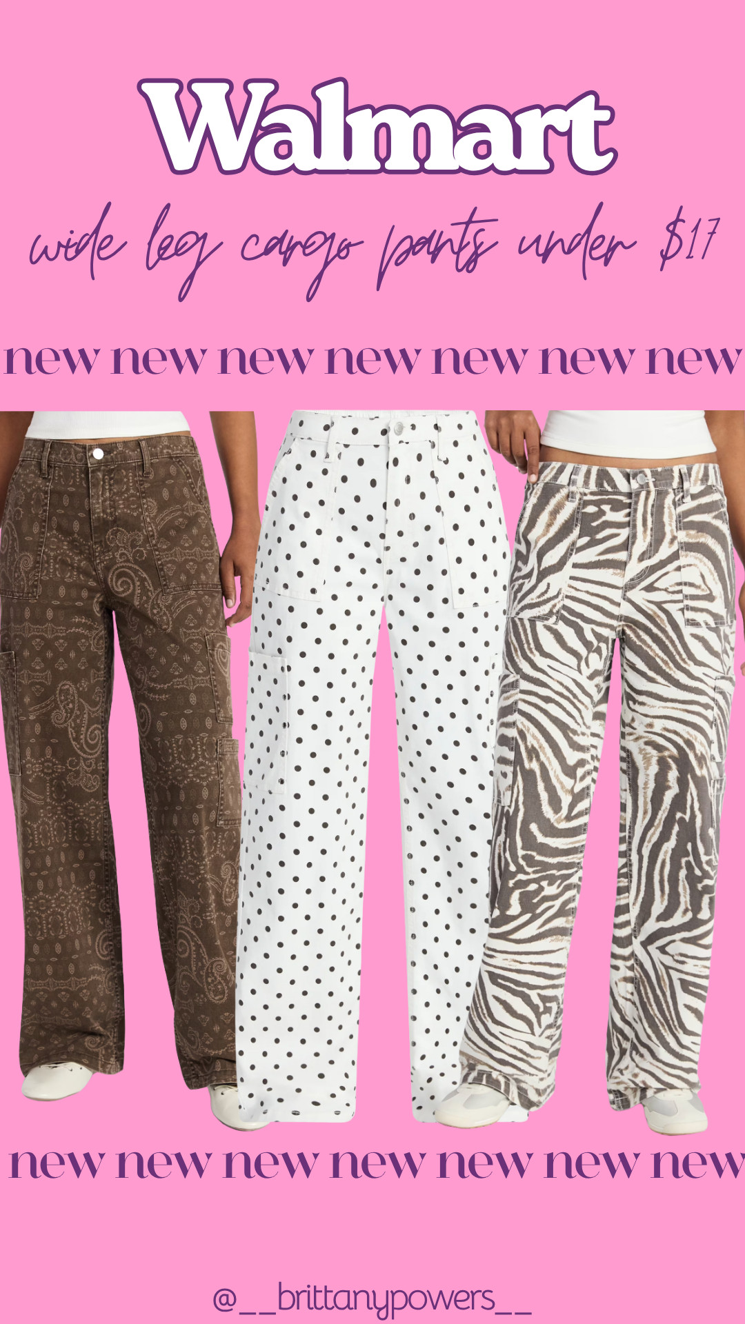 The BEST wide leg cargo pant! I wear a S, these have over 11,000 positive reviews! Under $17 and these new prints are ADORABLE!!! 

 #LTKmomlife #LTKSaleAlert #LTKTravel