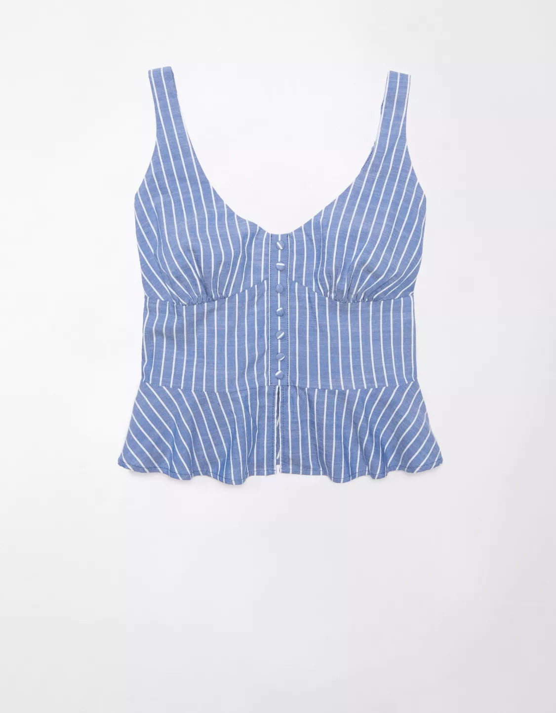 AE Peplum Corset Tank Top | American Eagle Outfitters (US & CA)