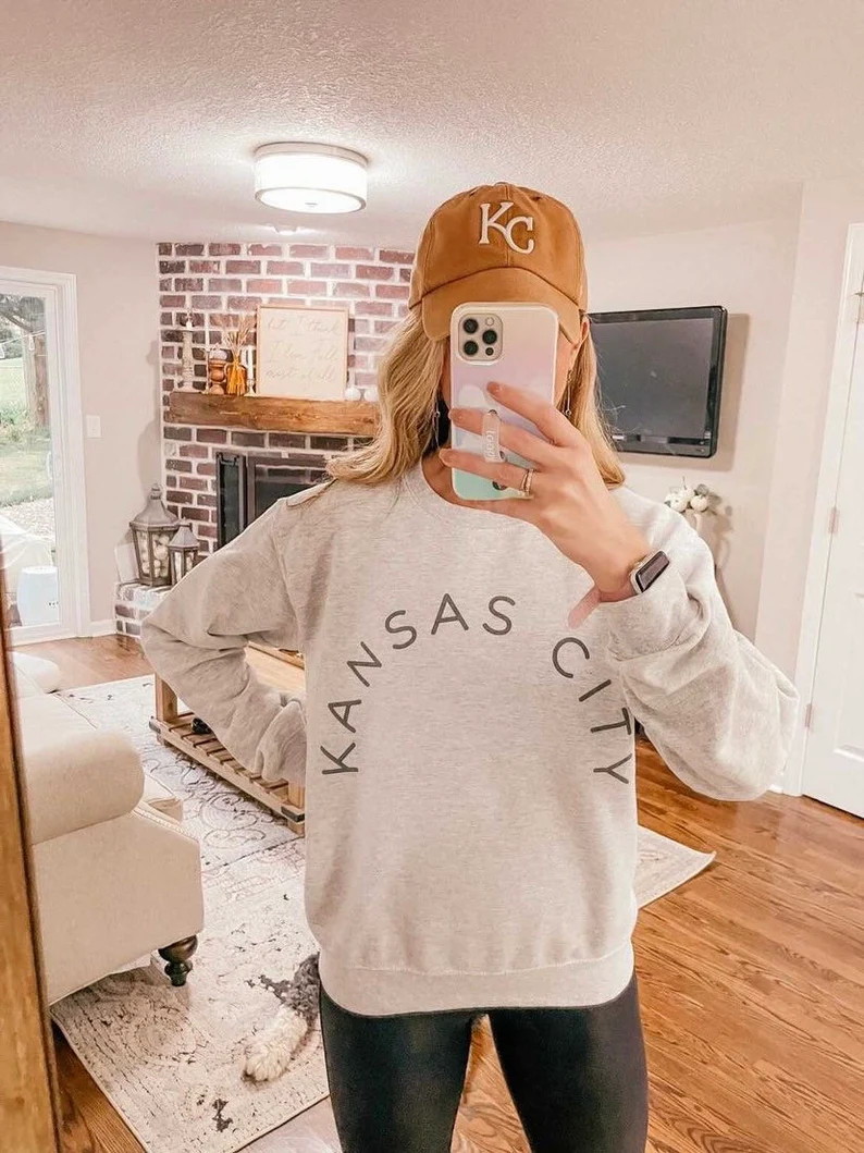 Arched Kansas City Sweatshirt | Etsy | Etsy (US)