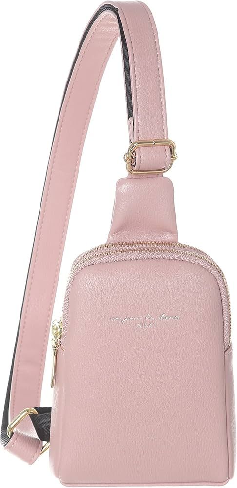 Amazon.com | Small Sling Bag, Fanny Pack Purse Vegan Leather Crossbody Bags for Women Girls, Gift... | Amazon (US)
