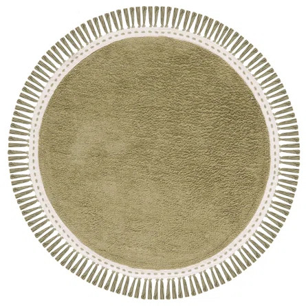 Dakota Fields Easy Care 204 Area Rug In Green / Ivory | Wayfair | Wayfair North America