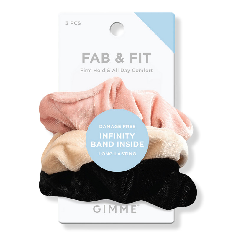 Fab & Fit Velvet Scrunchies | Ulta