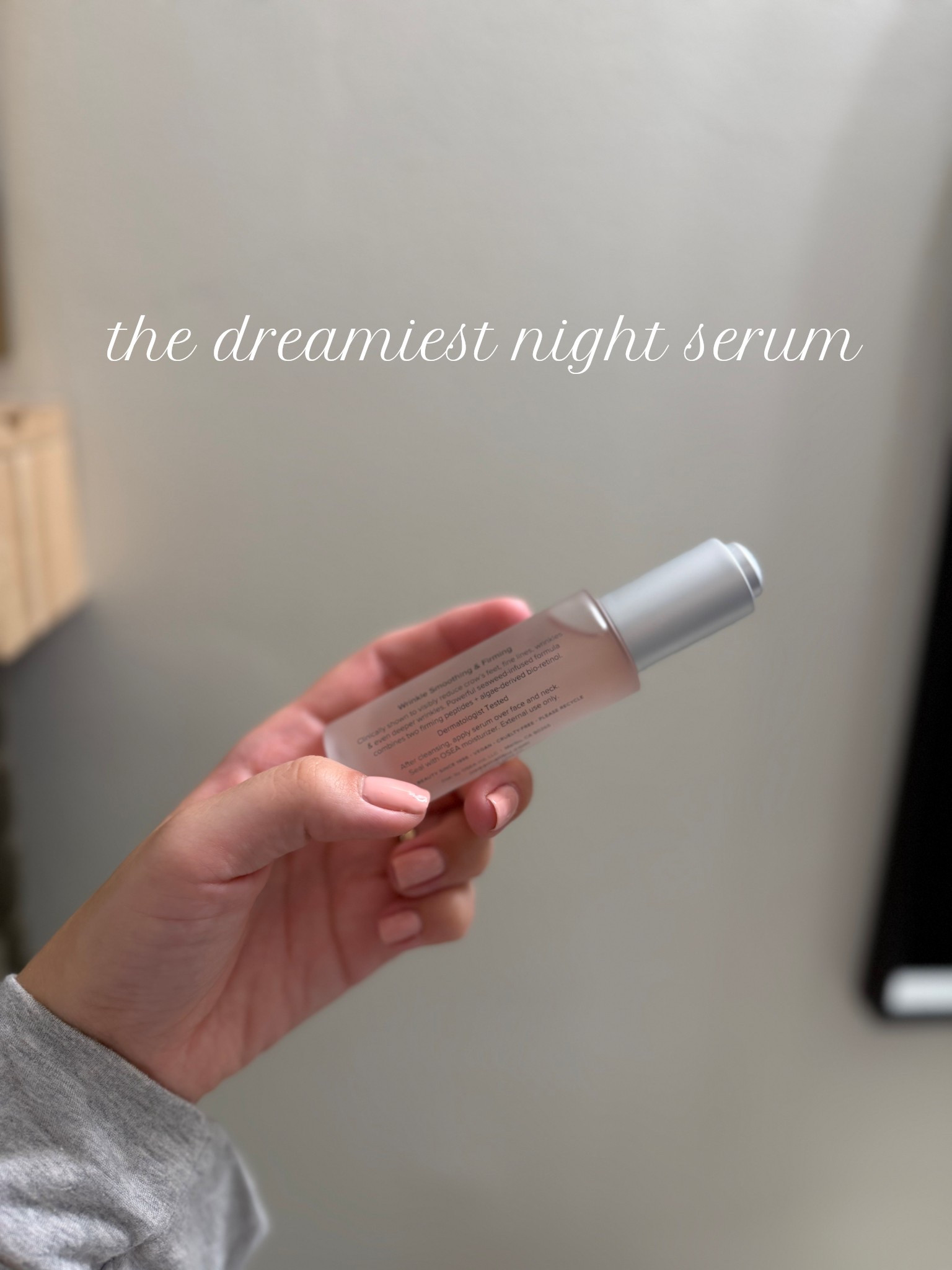 The dreamiest night serum with bio retinol. You can literally feel it tightening your face. But gentle enough to not irritate your skin 🧖🏼‍♀️🧴🌙✨

#LTKselfcare #LTKBeauty