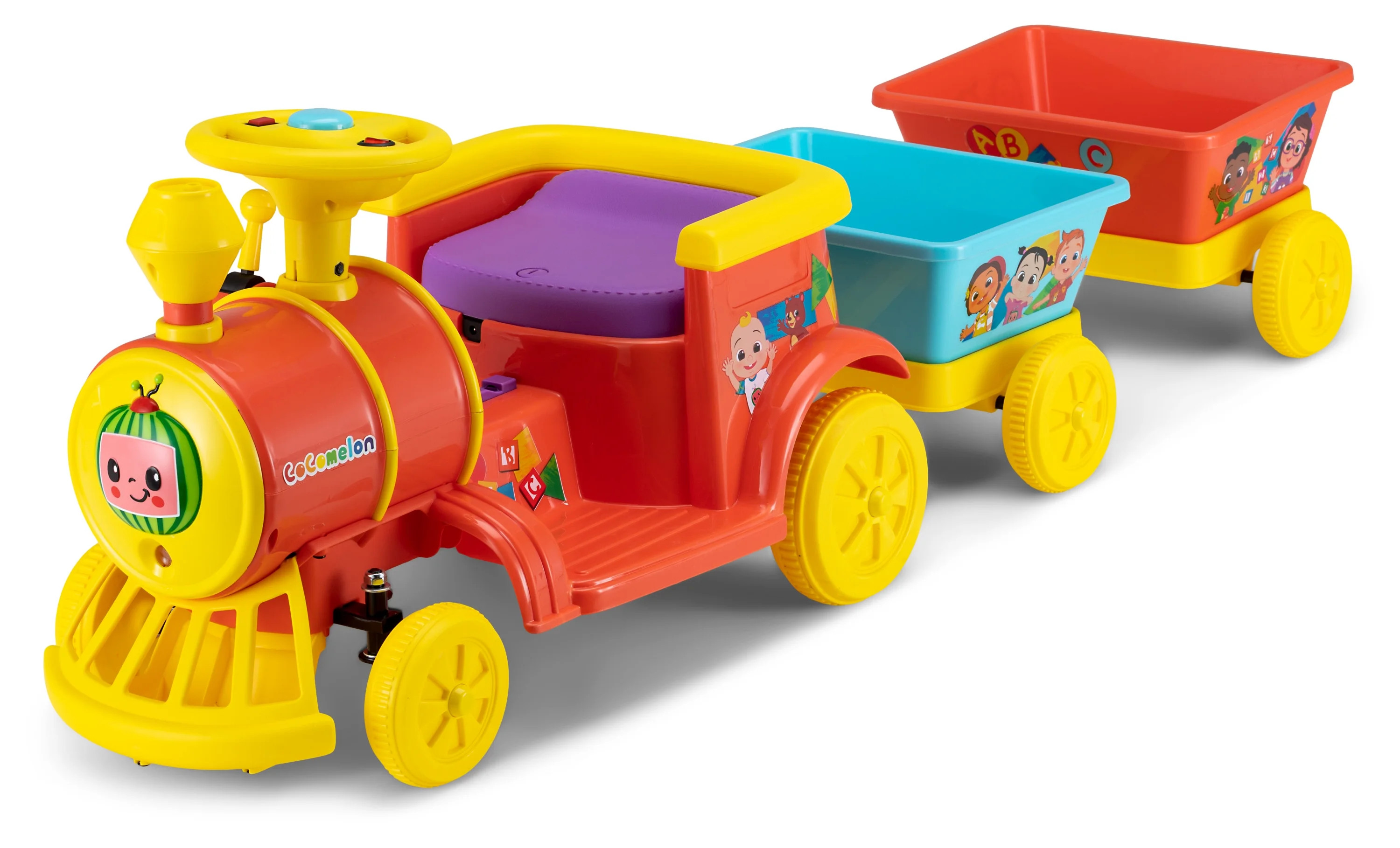 Cocomelon Choo Choo Train Ride-On Toy, 6-Volt - Walmart.com | Walmart (US)