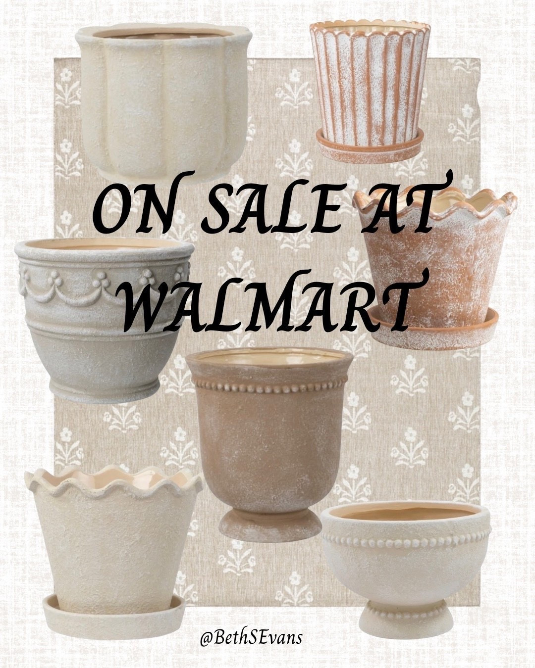 On sale and so cute! These ceramic planters from Walmart’s collab with My Texas House would look amazing on your patio, pop one on your kitchen counter with your favorite flower or give it as a hostess gift!

#LTKHome #LTKSaleAlert #LTKSeasonal