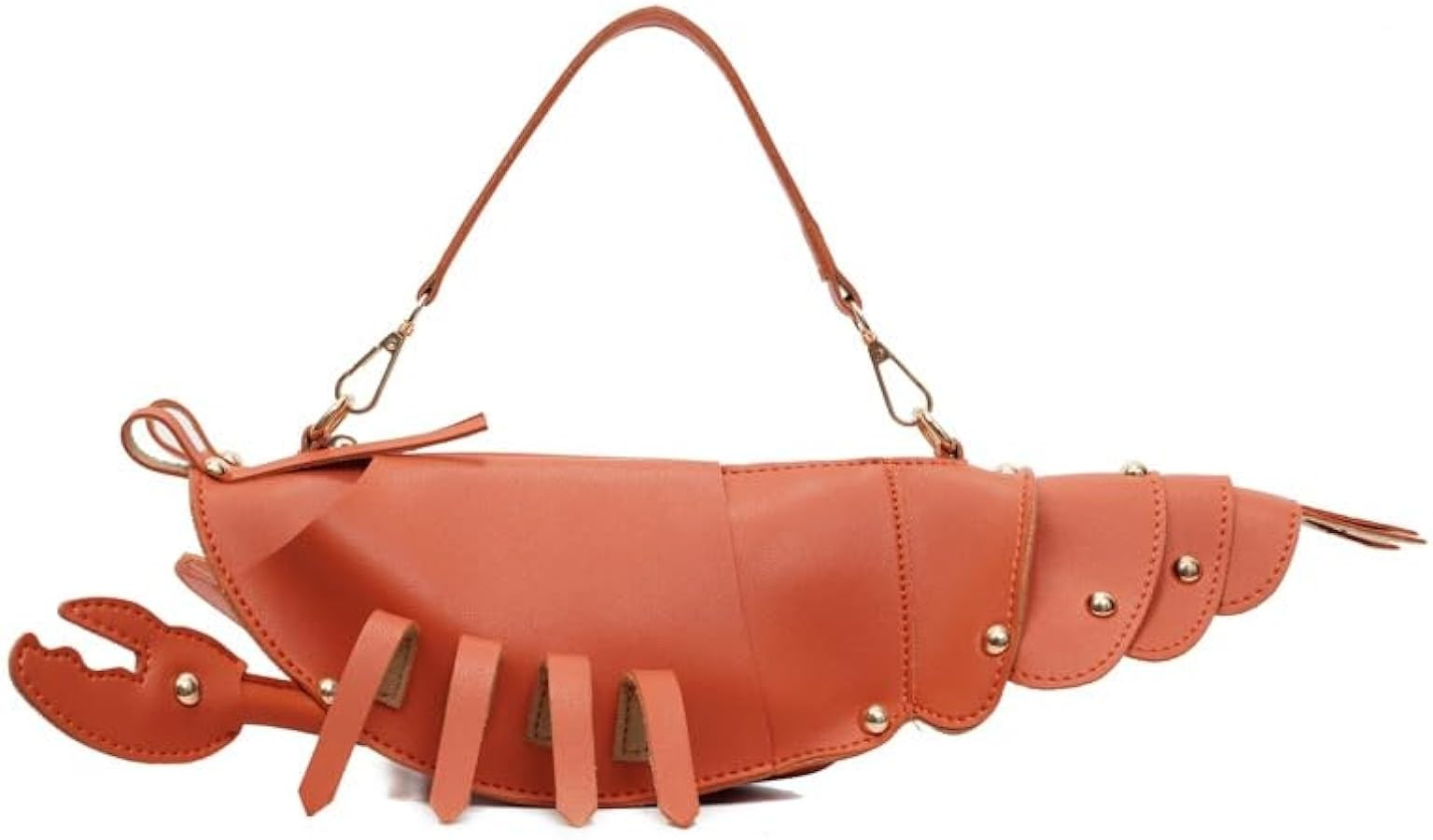 Cute 3D Lobster Shoulder Bag Crossbody Bag, Novelty Purse, Unique Animals Shaped Handbag | Amazon (US)