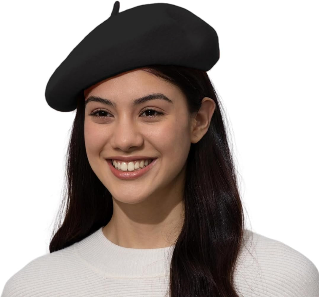 Classic Wool Beret Hats for Women Man Painter hat French Beret for Man Woman Warm Winte. | Amazon (US)