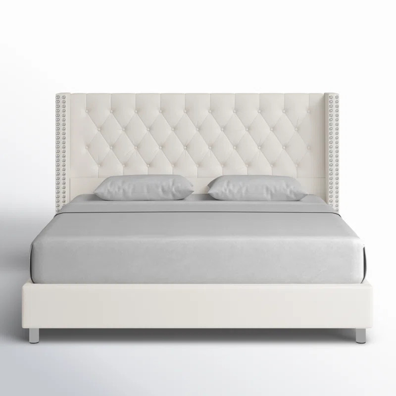 Occoquan Upholstered Wingback Bed | Wayfair North America