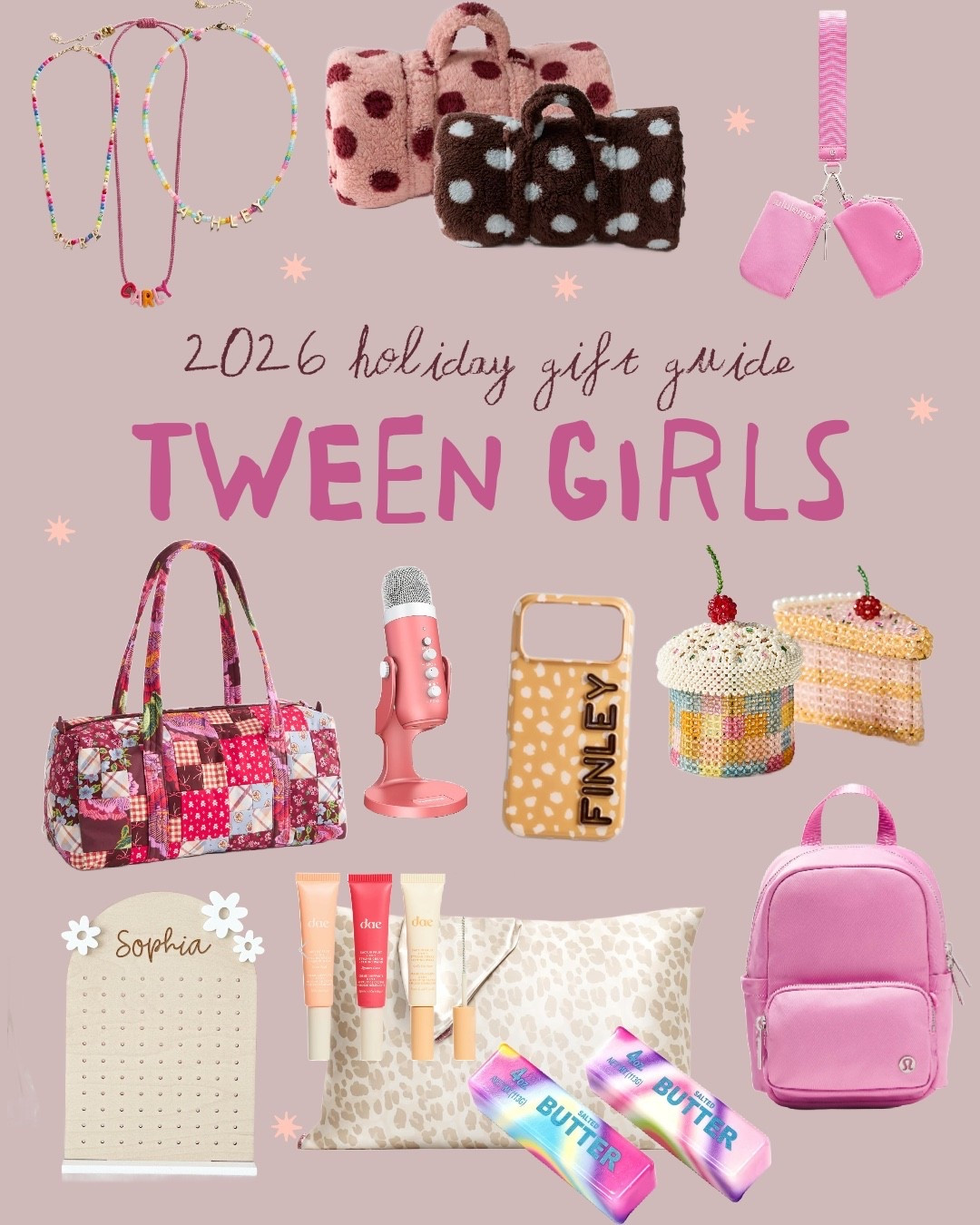 tween girls holiday gift guide for christmas!!