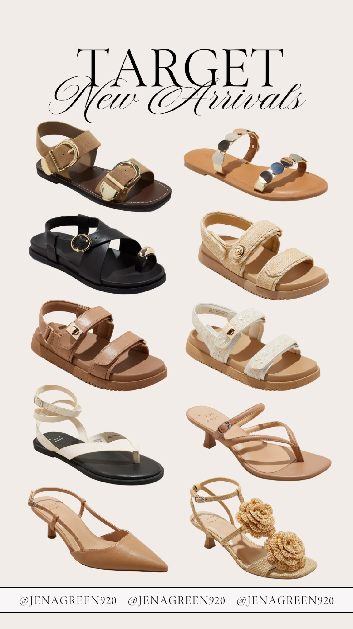 Target Sandals | Target New Arrivals 

#LTKStyleTip #LTKShoeCrush #LTKFindsUnder50
