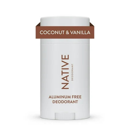 Native Deodorant, Aluminum Free, Coconut & Vanilla, Deodorant for Women and Men, 2.65 oz | Walmart (US)
