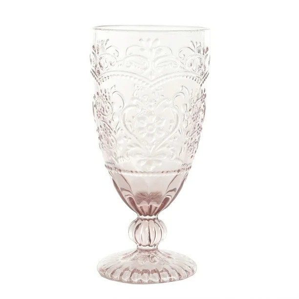 The Pioneer Woman Amelia 14.7-Ounce Rose Tea Goblets, Set of 4 - Walmart.com | Walmart (US)