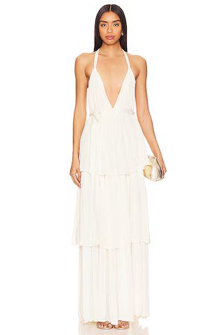 PQ Kristine Maxi Dress in Water Lily from Revolve.com | Revolve Clothing (Global)