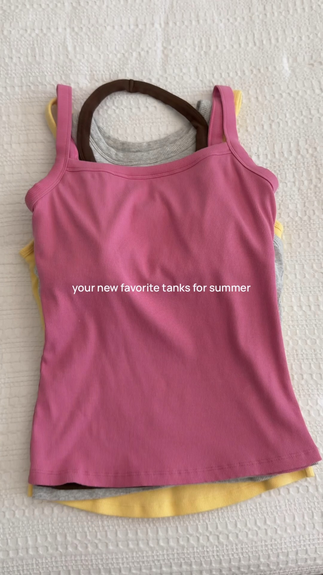 size M for me, perfect bc they have a built in bra! 💗

#LTKootd #LTKPetite