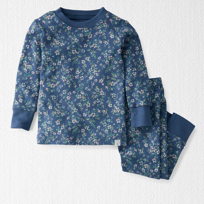 Organic Cotton Floral Print Pajamas Set | Carter's