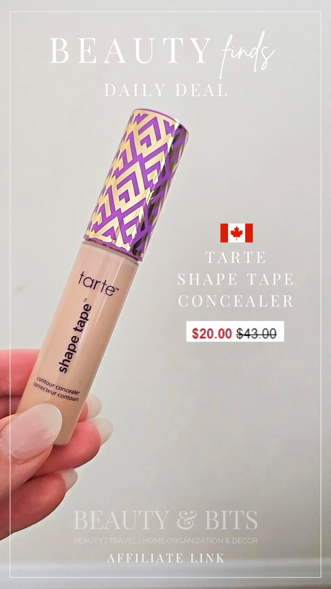 Tarte Shape Tape on sale for a limited time only! 

#LTKfindsunder50 #LTKsalealert #LTKMostLoved