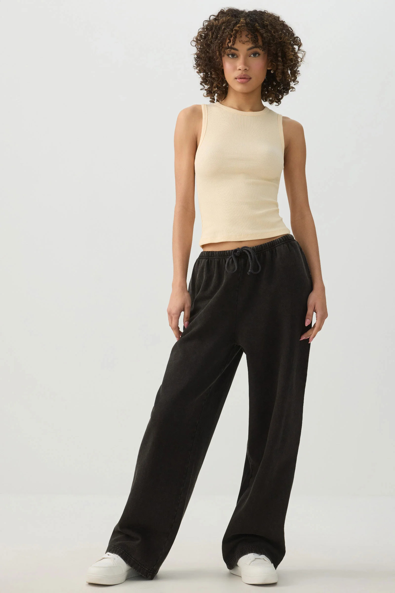 Washed Wide Leg Sweatpant | Ardene