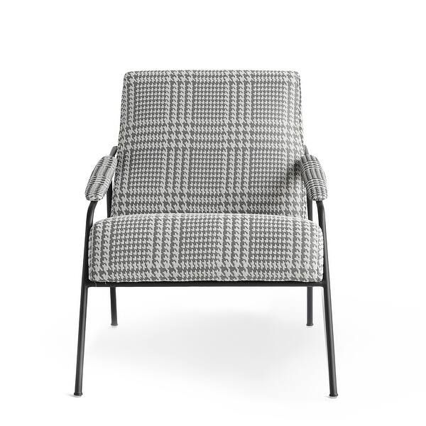 Logan lounge chair, silver, grey - 32.5"L x 27"W x 31.5"H | Bed Bath & Beyond