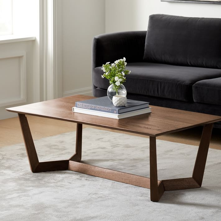 Stowe Rectangle Coffee Table (44") | West Elm (US)
