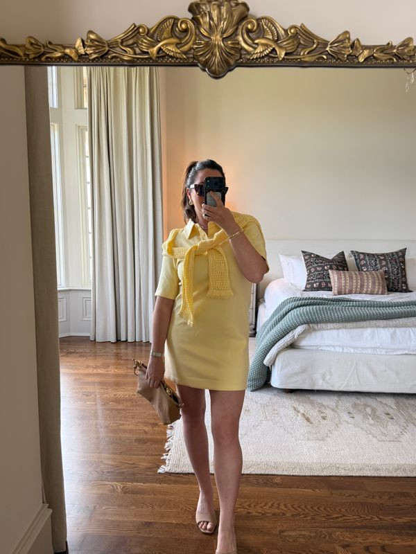 Can you tell which color I'm loving this season? This dress is too good for Spring. 

spring l dress l heels l outfit  

 