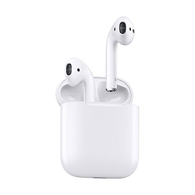 Apple MMEF2AM/A AirPods Wireless Bluetooth Headset for iPhones with iOS 10 or Later White | Amazon (US)