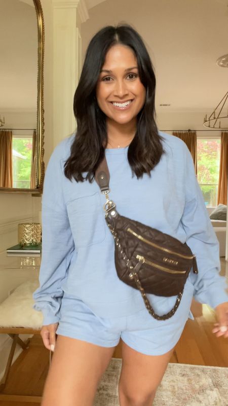 Love this comfy set from aerie to wear as loungewear during the summer especially at the beach! #aerie #loungewear #mzwallace #summerstyle 

#LTKstyletip #LTKfindsunder50