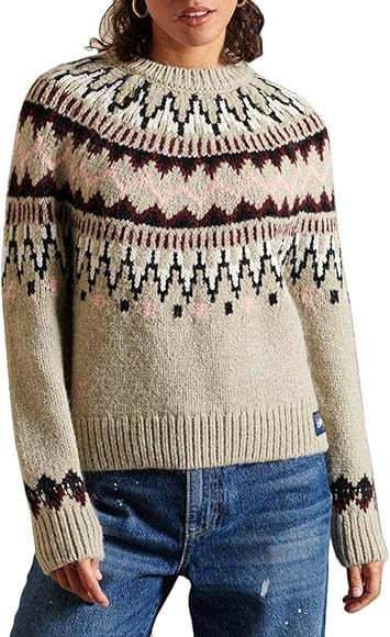 Fairisle Knit Oatmeal | Amazon (UK)