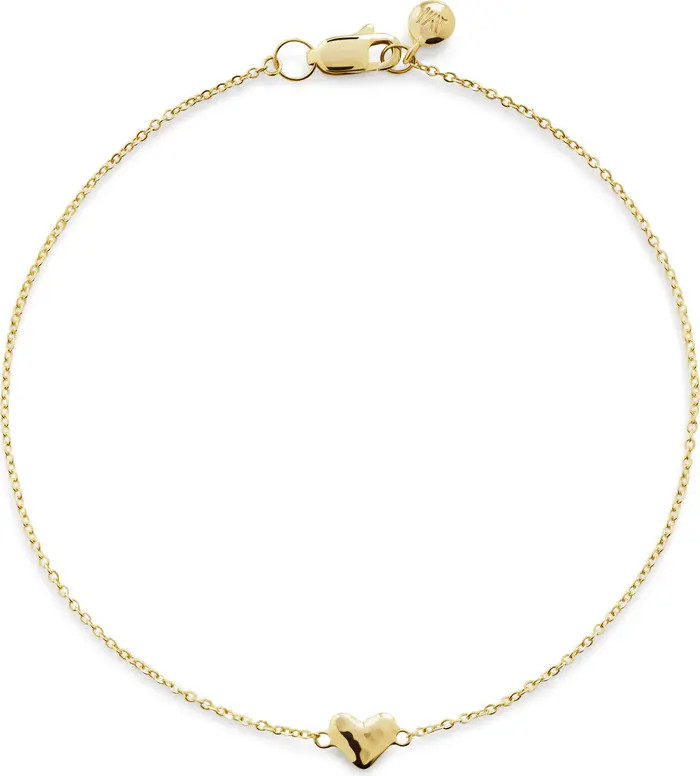 Monica Vinader Mini Heart Chain Bracelet | Nordstrom | Nordstrom