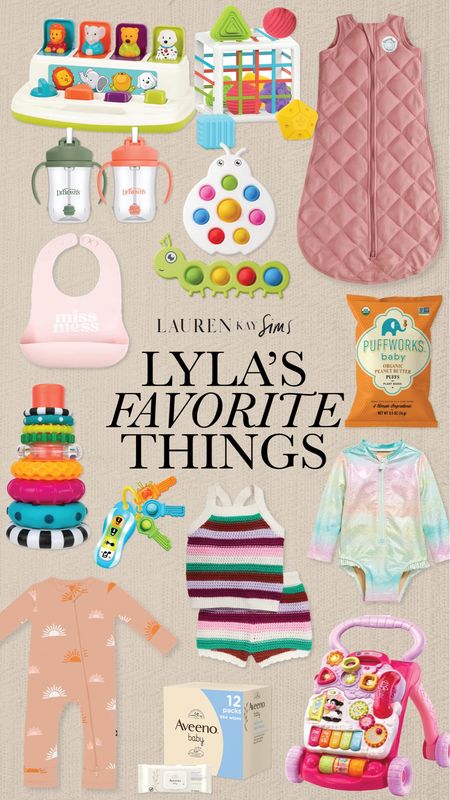 lyla’s favorite things 🩷

#LTKBaby #LTKKids #LTKFamily