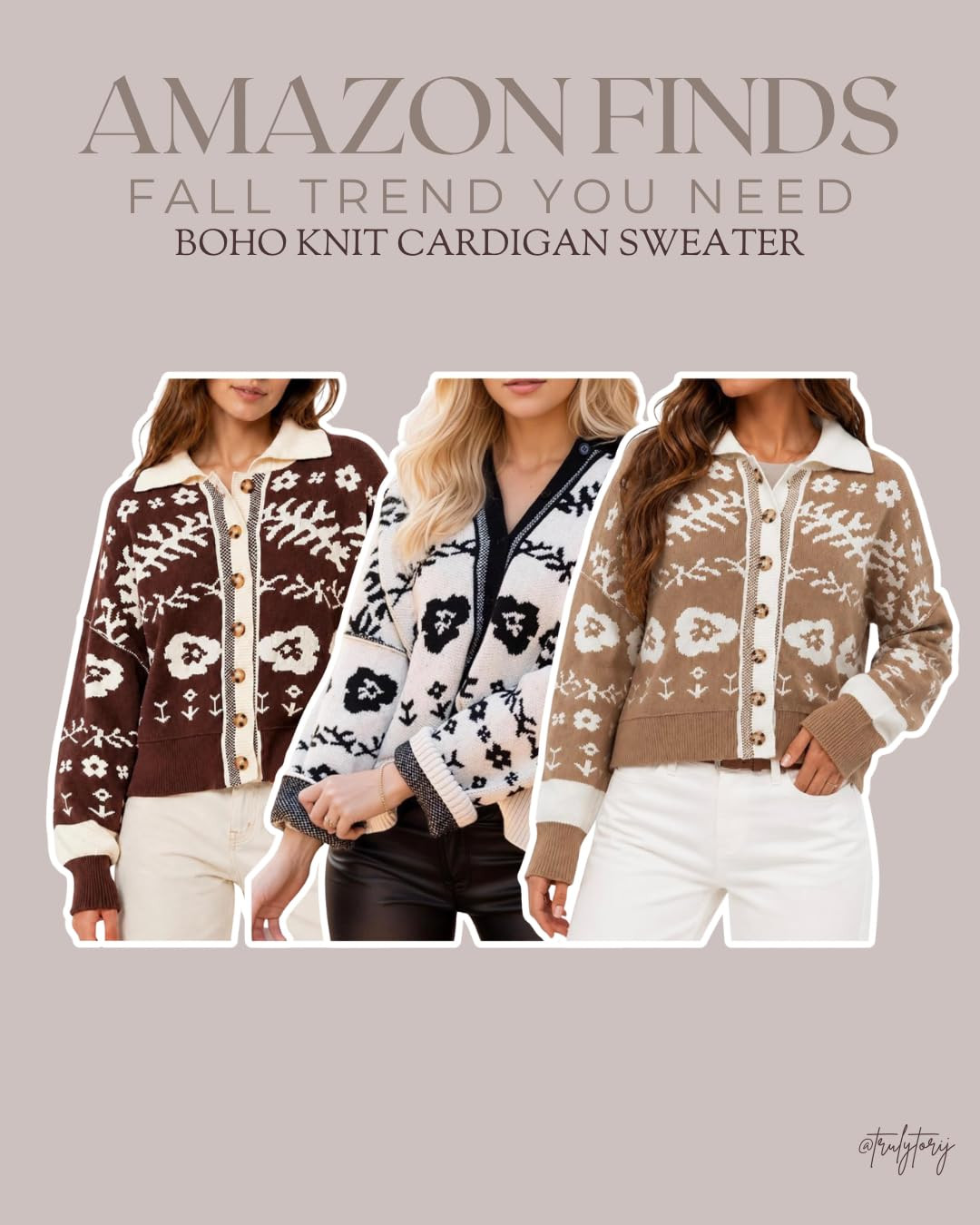 Get cozy this fall with these boho-inspired knit cardigans! Perfect for layering. \ud83c\udf42\ud... | Amazon (US)