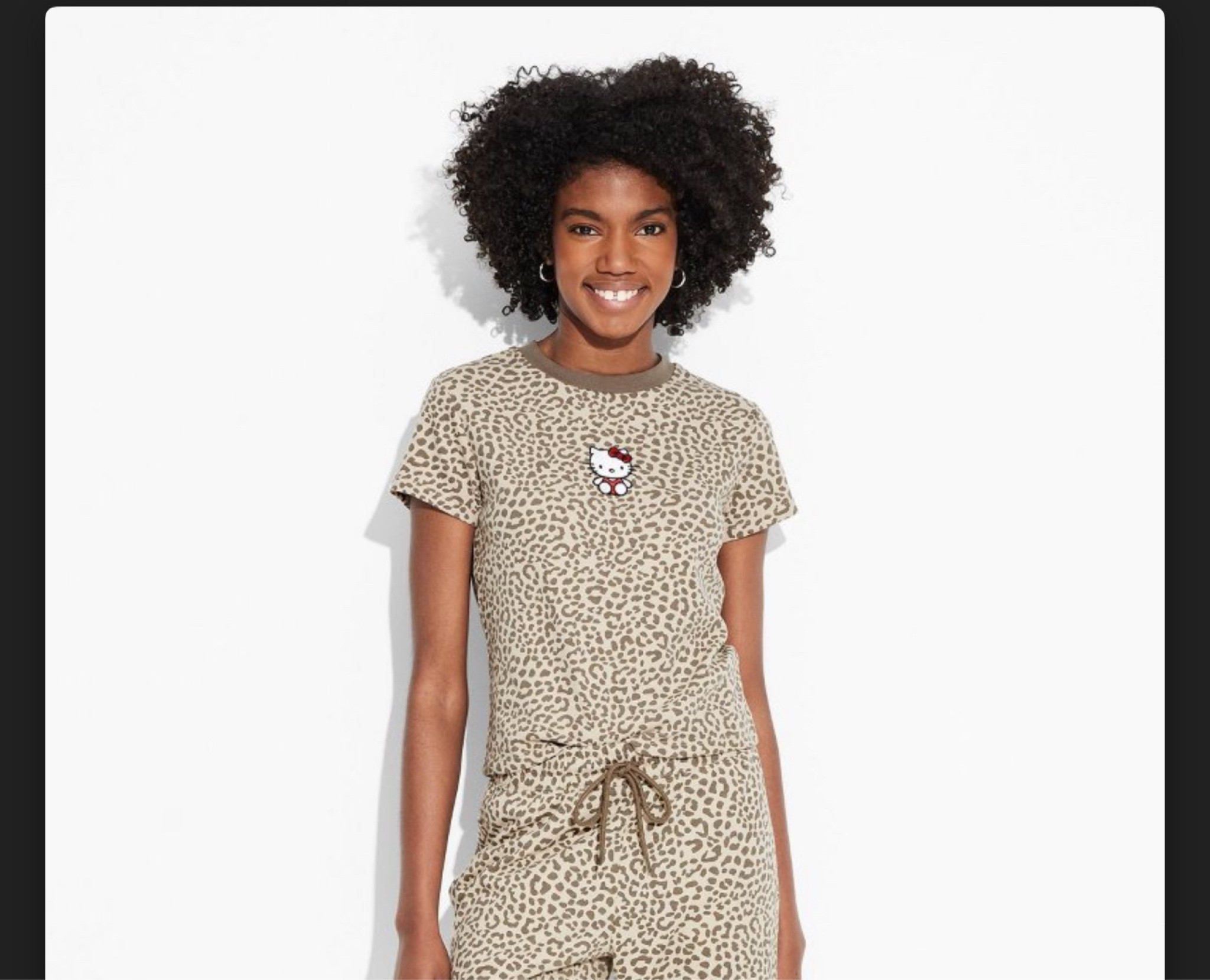 Hello Kitty X Leopard cutest baby tee 

#LTKStyleTip