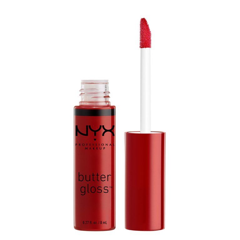 NYX Professional Makeup Butter Gloss, Non-sticky Lip Gloss, Red Velvet 0.27 Oz - Walmart.com | Walmart (US)
