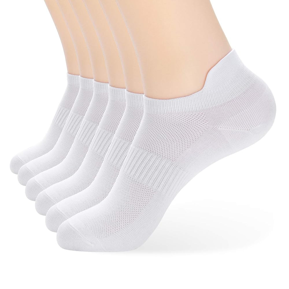 ATBITER Ankle Socks Womens and Men Thin Athletic Running Low Cut No Show Socks With Heel Tab 6-10... | Amazon (US)