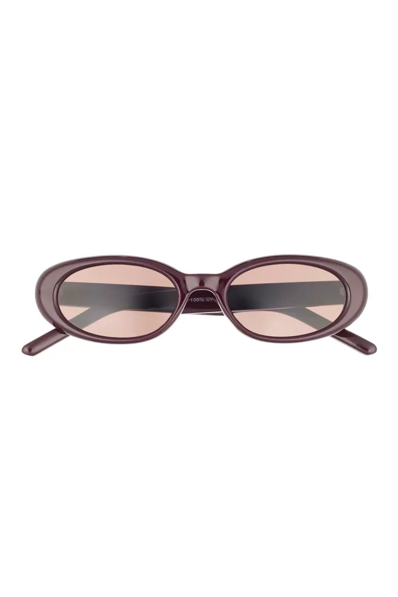 Narrow Oval Sunglasses (Women) | Nordstrom | Nordstrom
