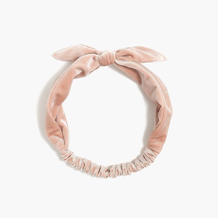Velvet knot headband | J.Crew Factory