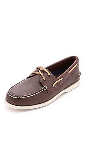 Sperry Top-Sider Authentic Original Boat Shoe Men 4.5 Classic Brown | Amazon (US)