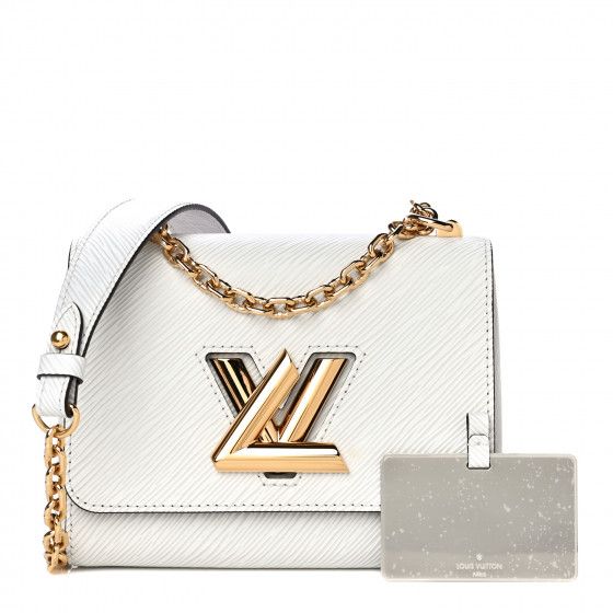 LOUIS VUITTON Epi Twist Shoulder Bag PM White | FASHIONPHILE | Fashionphile