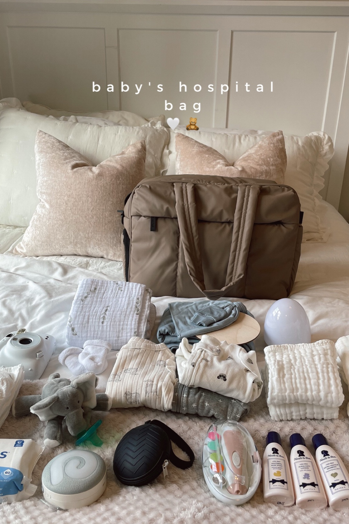 baby hospital bag 🤍🧸

#LTKbaby #LTKFind